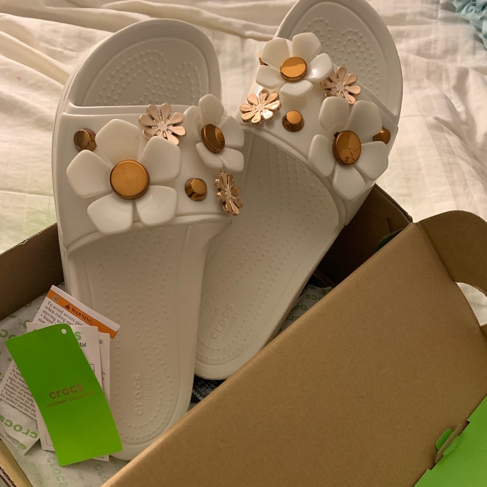 Crocs slides